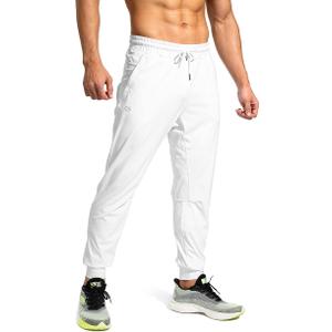 G Gradual Men's Sweatpants with Zipper Pockets Athletic Pants Traning Track Pants Joggers for Men Soccer, Running, Workout, (XL)