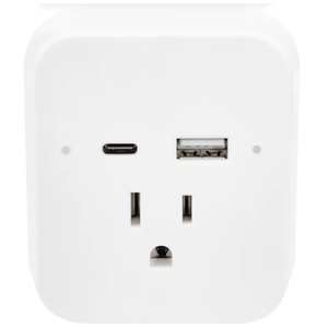 Helix PowerUp Multiport Wall Charger Dual USB-C and USB-A Ports with Outlet