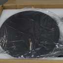 O'NEELDY Floor Lamp with Table Black Floor Lamp Modern Floor Lamp Bedroom with Table Attached Modern Dimmable Lamps for Living Room 71" Height Standing Lamps for Office Reading Room,E26 Bulb Included