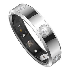 Smart Ring for Women Men Diamond Fitness Tracker Sleep Heart Rate Monitor Smart Rings for Android iOS Pedometer Calorie Step Counter Stylish Ladies Rings for Women Elegant Activity Tracker Wearable 12 (There Are No Details)