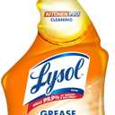 Lysol Pro Kitchen Spray Cleaner and Degreaser, Antibacterial All Purpose Cleaning Spray for Kitchens, Countertops, Ovens, and Appliances, Citrus Scent, 22oz (22 Ounce (Pack of 1))