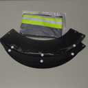 Hard Hat Visor with Neck Shade Fits Standard V-Gard Full Brim Attachment for Men or Women Working Outside