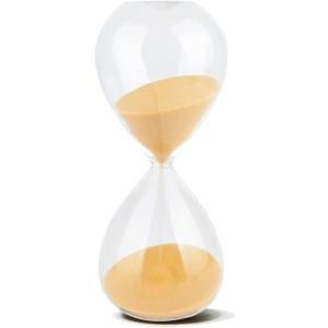 Hourglass, HoveBeaty Hand-Blown Sand Timer Set for Time Management 15 Minutes Durable Glass Construction (15 min, Champagne)