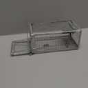 Kensizer Humane Rat Trap, Chipmunk Rodent Trap That Work for Indoor and Outdoor Small Animal - Mouse Voles Hamsters Live Cage Catch and Release 1-Pack Small 10.5" L x 5.5" W x 4.5" H