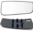 FL3Z17K707K Right Passenger Side Heated Lower Mirror Glass Replacement For 2015-2022 Ford F150 F250 F350 F450 F550 Super Duty Truck Mirror - Side View Heated Convex Mirror with Rear Holder