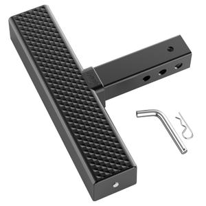 Eapele Hitch Step for 2 Inch Receiver, Universal Anti Slip Bumper Guard, 600lbs Maximum Load, for Trailer Tow Truck Pickup SUV Pickup Van RV