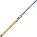 Pflueger 4'8" President Spinning Rod, 2 Piece Fishing Rod, Ultra Light Rod Power, 2-6 lb Line Rating, Lure Rating 1/32-3/16 oz
