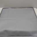 Washing Machine Drain Pan 27''x27'' with 0.78'' Raised Edges,Waterproof Silicone Mat, Leak-Proof Washer Drain Tray for Floor Protection,Washer Dryer,Gray