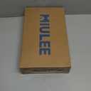 MIULEE Beige Rectangle Linen Polyester Tablecloth with Decorative Cutouts Spring Waterproof Stain Resistant & Shrink-Proof Table Cloth 60x120 inch Farmhouse Style for Dining Wedding and Outdoor