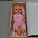 BABESIDE Baby Doll Girl - 12-Inch Realistic Baby Dolls with Magic Feeding Bottle Real Life Soft Vinyl Toy for 3 4 5 6 Years Toddlers, Ideal for Birthday, Pretend Play, Christmas