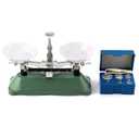 QWORK Balance Scale, 200g / 0.2g, Mini Laboratory Triple Beam Balance Beam Scale for Teaching Tool