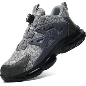 Steel Toe Shoes for Men Women Lightweight Comfortable Work Sneakers Composite Toe Shoes Safety Tennis Sneakers for Long Shifts, Size 12