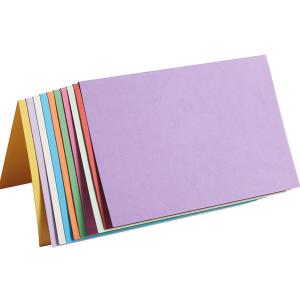 50 Pack Blank Cards Folded Cardstock Thank You Blank Greeting Cards for Invitations, Wedding, Greeting Cards, All Occasion DIY (Multicolor, 3x5)