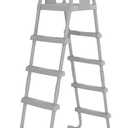 Bestway Flowclear Above Ground Swimming Pool Ladder 52 | Corrosion-Resistant Metal Frame with Heavy Duty Plastic Steps
