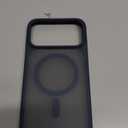 TORRAS Stronger Magnetic & Shockproof for iPhone 17 Pro Max Case, Fit for MagSafe, Military Grade Drop Protection, Camera Control, DIY Button, Slim for iPhone 17 Pro Max Case Translucent Deep Blue