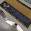 Stair Tread Template Tool, FEITON Stair Gauge Set Shelf Layout Measuring Scribe Tool for Stairs, Risers, Partitions, Self and Cutting Drywall (Blue)