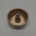 3.5 Inch Angel Cake Pan, Mini Fluted Tube Pan, Nonstick Ring Mold for Baking Angel Food, Chiffon, Pound Cake, Mousse - Gold, 4PCS