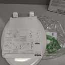 KOHLER 4639-RL-0 Cachet ReadyLatch Round Toilet Seat Soft Close, White