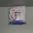 Inflatable Shampoo Bowl, Portable Hair Washing Tray for Bedside and in Bed, Lightweight Shampoo Basin for Elderly, Disabled, Pregnant, Injured, Bedridden, Handicap, Lightweight Hair Washing Sink