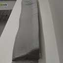 Vekkia Queen Bed Wedge Pillow for Headboard Gap, 06" Gap Filler with Side Pockets & Washable Cover, Gray 60"x10"x6"