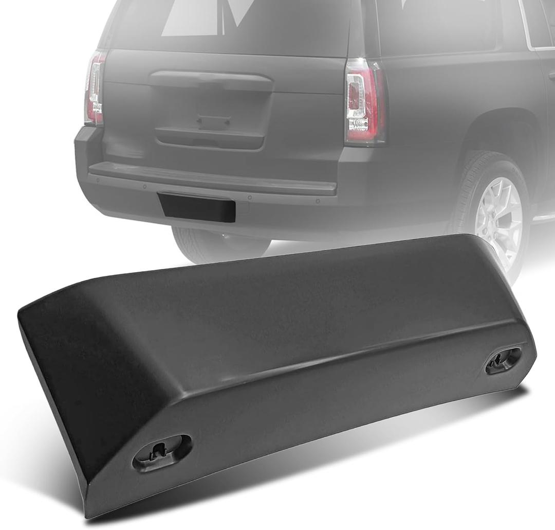 PartsFlow GM1180181 Rear Trailer Hitch Cover, Black Bumper Cover for GMC Yukon Denali Yukon XL 2015 2016 2017 2018 2019 2020 PTM Replace#23142974, Paint to Match