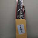 AUXKO Window Rain Guard for Honda HRV 2023 2024 2025 2026 Outside Tape-On Shatterproof Sun Smoke Guard Vent Visor Side Window Wind Deflectors Accessories for Honda HR-V 2023 2024 2025 2026 (Black)