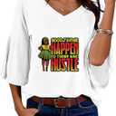 Iron On Decals for Clothing Black Women Iron On Patches Afro Girl DIY Heat Transfer Stickers for T-Shirt Jean Jackets