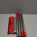 DSV Standard Window Squeegee, 2-in-1 Window Cleaner with 55" Extension Poles, Window Washing Kit, Glass Door Cleaner, Multi-Use Car Windshield Cleaning Tool with Long Handle for High Outdoor Windows