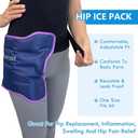 Nourislif 7pcs Hip Kit - Hip Kit for Seniors Total Hip Replacement Prime, Hip Replacement Kit After Surgery,Hip Kits with Hip Ice Pack,Grabber,Sock Aid,Leg Lifter,Shoehorn,Back Scratcher,Bath Loofah