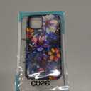 Case Compatible with iPhone 11 Pro,Fall Prevention Bright Hybrid 2-Layer Hard Shell Phone Case for Girls Boys,Colorful Floral Flower Art