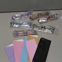 Gaoye 1.25 Reading Glasses for Women, 6 pack Fashion Readers for Women Spring Hinge Eye Glasses, Blue Light Reading Glasses (*C1 Mix Color)