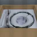 TFNTCYG Tiffany Table Lamp, Tulip Style Stained Glass Lamp, 12X12X19 Inch Vintage Lamp, Living Room Bedroom Decor Desk Lamp