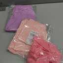 3 Pack Post Surgery Adaptive Underwear, Tear Away Incontinence Underpants, Reusable Stick-on Briefs (Women XL)Hot Pink, Light Pink, and Lavender