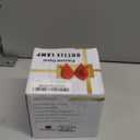 Hortsun Pressed Flower Lamp Vintage Table Small Lamp Cottagecore Decor Boho Night Light Decorative Rustic Night Light for Bedroom, Living Room or Office, Valentine Gift for Women(Triangle Style)