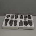 Bud Vase Set of 12, Black Bud Vases in Bulk, Small Flower Vases for Centerpieces, Mini Vintage Vase for Rustic Wedding, Home,Table Decoration