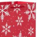  Red Christmas Plastic Gift Bags 56x36 with Gift Tags for Xmas Parties Giving, Xmas Holiday Jumbo Oversized Bag Party Favors Supplies, Gift Wrappe