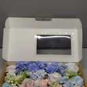 Ling's moment Fake Flowers Box, Faux Artificial Greenery Stems Foam Roses Poppy Gardenia Silk Hydrangea Peony Fabic Flower for Centerpieces Bouquet Wedding Floral Vase, English Pastel, Deluxe Combo