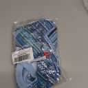 Breathable Dog Mesh Clothes with Loop, Lightweight Pet Shirt for Walking and Travel, Stylish Spring Summer Outfit for Small Dogs, Blue, L