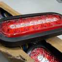 LIMICAR LED Trailer Lights Kit, 6 Inch Oval Tail Lights with Backup Reverse, DOT Compliant IP67 Waterproof, Brackets + 25FT 5-Pin Harness + 13.8" Light Bar + Markers, Stop Brake Turn for Boat RV Truck