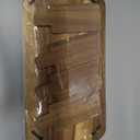 2 PCS 1.5 Gallon Drink dispenser, Glass Beverage Dispenser With Wood Stand, Large Water Drink Dispensers for Parties With Stainless Steel Spigot, Ideal for Lemonade,Juice, Tea, and Party Drinks