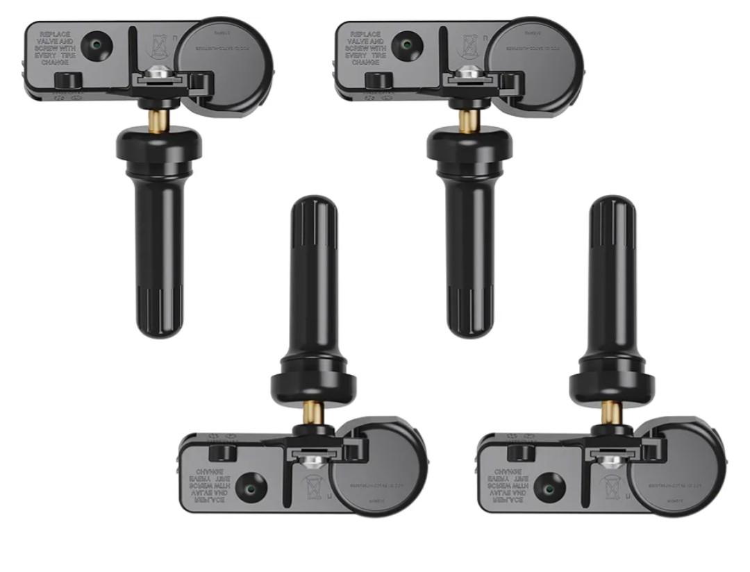 CDWTPS TPMS Tire Pressure Monitor Sensor, 4Pack fit Toyota Lexus Camry ScionAvalon, Camry, Corolla, Highlander, Prius, Rav4,Yaris, ES LS GS Series Replace#4260733011 PMV107J315MHZ