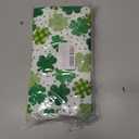 St. Patrick's Day Paper Napkins Green Shamrock Disposable Guest Napkins Plaid Dot Hand Towels for Irish Party Spring Holiday Kitchen Bathroom Dinner Table Decor Supplies, 50 Pcs