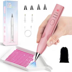 Electric Diamond Art Painting Pen with Vacuum Pump, 1000MAH, No Wax Needed, Lightweight Design, 3 Adjustable Suction Mode & Rechargeable, DIY Diamond Art Accessories and Tools