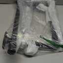 Wall Mounted Clothes Rack 36.4 Inch, 2 Pack Industrial Pipe Clothing Rack, Black Wall Clothing Rack, Multi-Purpose Clothing Hanging Rod for Closet