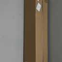 Smiry Front Door Mat Outside Entrance, Heavy Duty Outdoor Indoor Natural Rubber Doormat, Non Slip, Trap Dirt and Moisture, Easy Clean, Low Profile Patio Porch Entryway Mat, 35x23, Grey