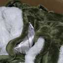 Bedsure Electric Blanket Twin - Soft Flannel Heated Blanket, Fast Heating with 10 Time Settings & 6 Heat Settings, Warm Gift for Grandma (62x84 inches, Olive Green)