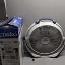 Lasko Wind Machine Fan, Air Circulator Fan with 3 Speeds, 20" Model 3300, Gray