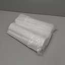 100pcs Clothing Packaging Bags for Shipping - 10x13 Inch Plastic Frosted Bags for Travel Storage or Small Businesses- Zipper Apparel Bag for Shirts, Socks, Underwear, and Documents -No Vent Holes