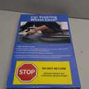 for Tesla Steering Wheel Cover, Premium Leather Car Steering Wheel Cover with Logo, Non-Slip, Breathable, for Tesla Accessories (C-Style,for Tesla)