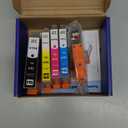 564XL High-Yield Ink Cartridges (5-Pack)| Replacement for HP 564 Combo Pack | Compatible with Photosmart 5520 6520 7510 7520 DeskJet 3520 Premium C309A C410A Printer (BK/PGBK/C/M/Y)